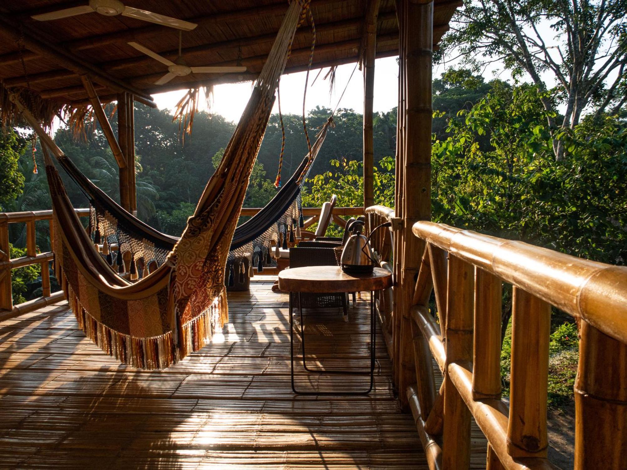 Отель Ecohabs Bamboo Parque Tayrona - Dentro Del Pnn Tayrona Эль-Саино Экстерьер фото